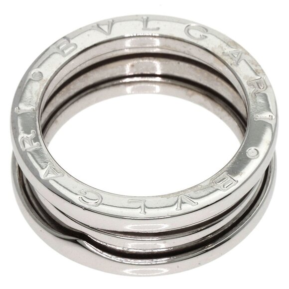 BVLGARI 18k White Gold Ring #52 - Picture 9 of 11